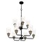 Quoizel Cox 10-Light Matte Black Chandelier COX5030MBK - alternate 5